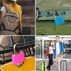 Mini Padlock Set, 10 Pieces, Colourful Suitcase Locks with Keys,
