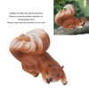 Squirrel Garden Decor Outside Funny Resin Statue Courtyard Balcony Outdoor