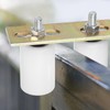 uxcell 2Set Slide Gate Guide Roller, 2" Dia x 2-3/4"