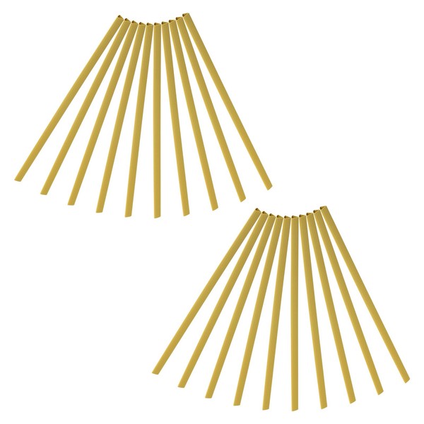 PATIKIL 10mm Binding Bars, 20 Pcs Plastic Binding Bars Slide