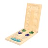 Folding African Stone Game Wooden Intellectual Logic Thinking Training Parent