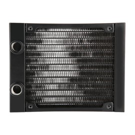 PC Heat Exchanger,Aluminum Computer Water Cooler 120mm / 240mm / 360mm Radiator Tube with G1/4 Thread,12 Tubes Water Cooling Heatsink Heat Dissipation(120mm)