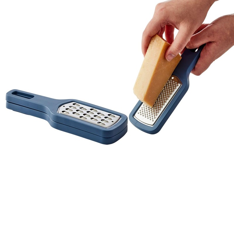 Simply Lakeland Stackable 3-Piece Grater Set Contains fine, Course and