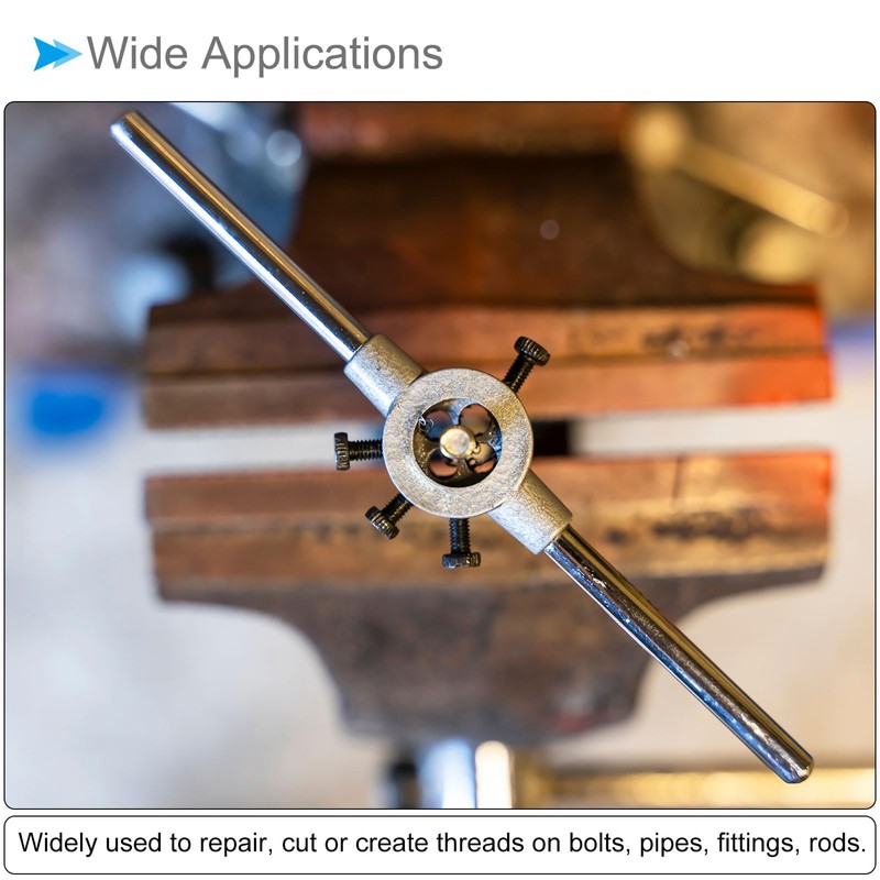 CoCud Die Stock Handle Set, M12 x 1.5 Thread Die