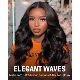 MEGALOOK 12A Pelucas Sin Pegamento Cabello Humano Pre Arrancado Pre Cortado 6X5 Hd Pelucas De Cierre De Encaje Cabello Humano 220% Densidad Listo Para Ir Glueless Cuerpo Onda Peluca Bl