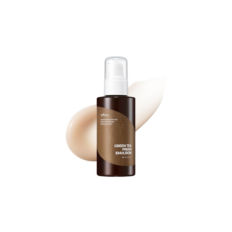 ISNTREE Emulsión Facial Green Tea Fresh Emulsion - Coreana con