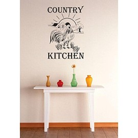 Wall Decal Country Cookies Food Kitchen Cook Chef Gourmet Bon Viveur Fancy Holiday Gift Decorating Ideas Sticker - Size: 12 Inches X 18 Inches