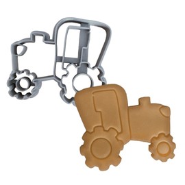 Moose Goods Farm Tractor Cookie Cutters 3" inch - Cookie Cutter for Kids Birthday Party or Themed Parties Tractor Cookie Cutter