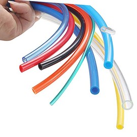 Beduan 4mm x 2.5mm Black Pneumatic Tubing Pipe PU Polyurethane Air Compressor Tubing Hose Pipe Line Fluid Transfer 32.8ft 10 Meter