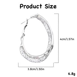 Leogony Earrings for Women, Hoops Hypoallergenic Earings