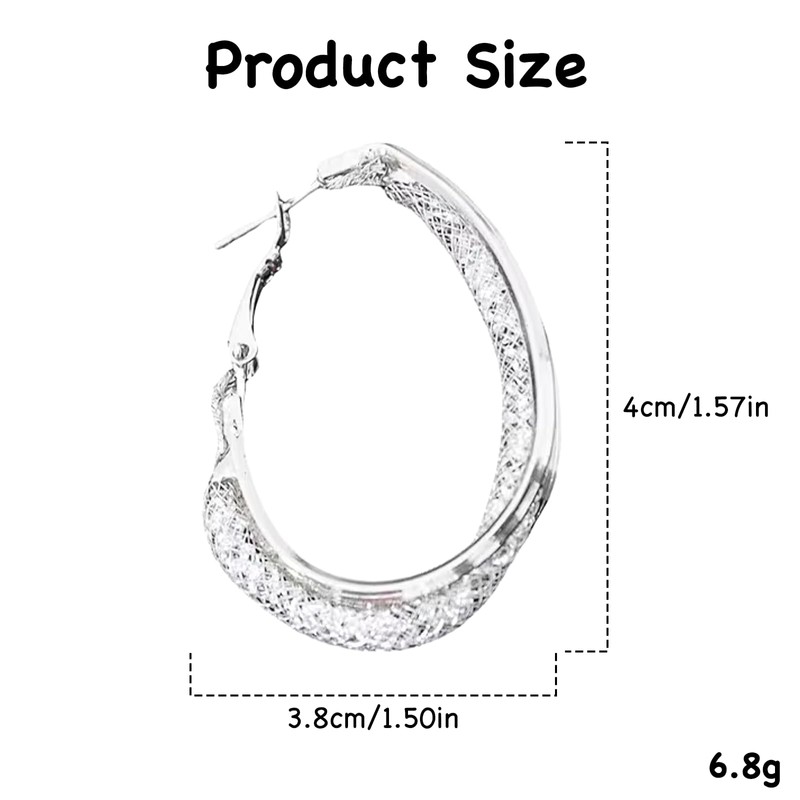 Leogony Earrings for Women, Hoops Hypoallergenic Earings