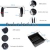 JDMCAR 2PCS Upgrade Gear Shift Organizer Tray and Center Console