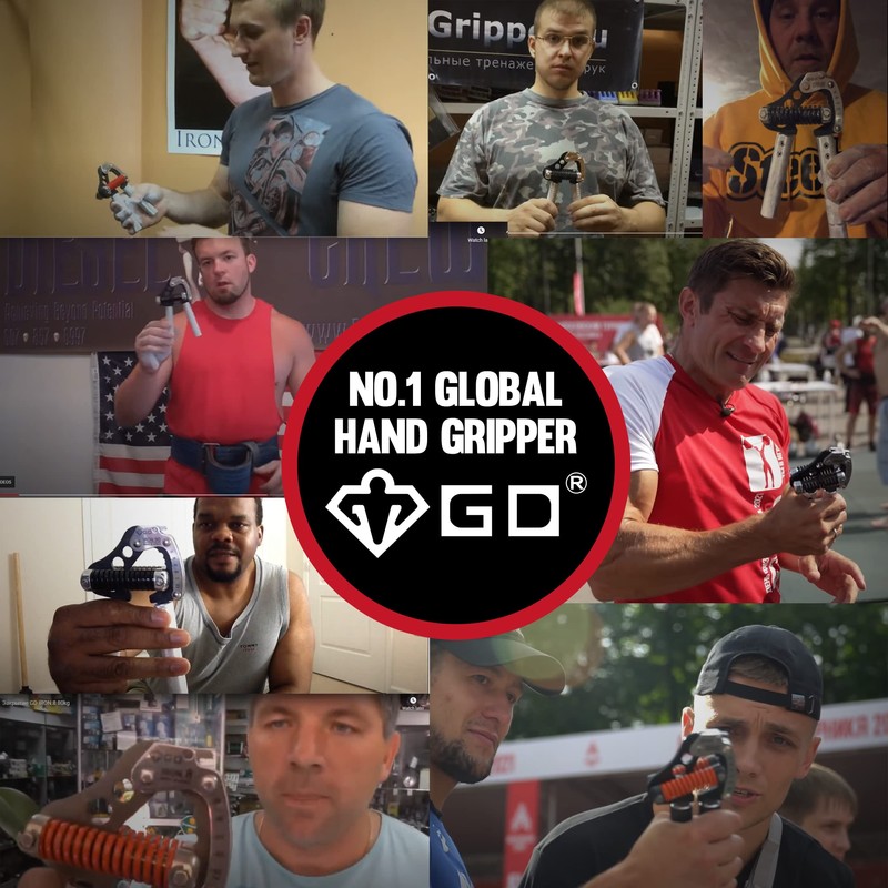 (GD) IRON GRIP 80 Light Hand Grip, 55.1 - 176.3