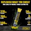 MHP Impact Hydration Electrolyte Creatine Sports Drink Stick Pack, No