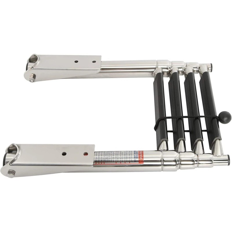 Amarine Made Boat Ladder 4 Step Telescoping Swim Marine Ladder