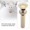 G1-1/4" Brass Bathroom Basin Sink Pop Up Drain Assembly with