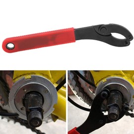 Bicycle Bottom Bracket Wrench, Steel Install Removal Adjustable Pin Spanner Bicycle Bottom Bracket Freewheel Wrench Remover Bike Cycling Repair Tool BTM Bracket Tool