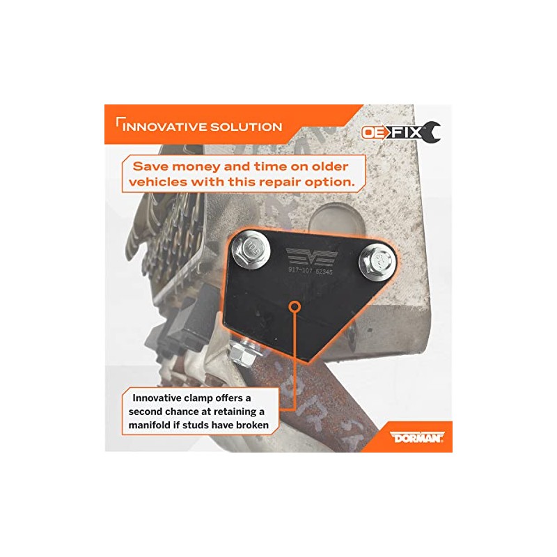 Dorman 917-107 Exhaust Manifold Clamp Repair Compatible with Select Models