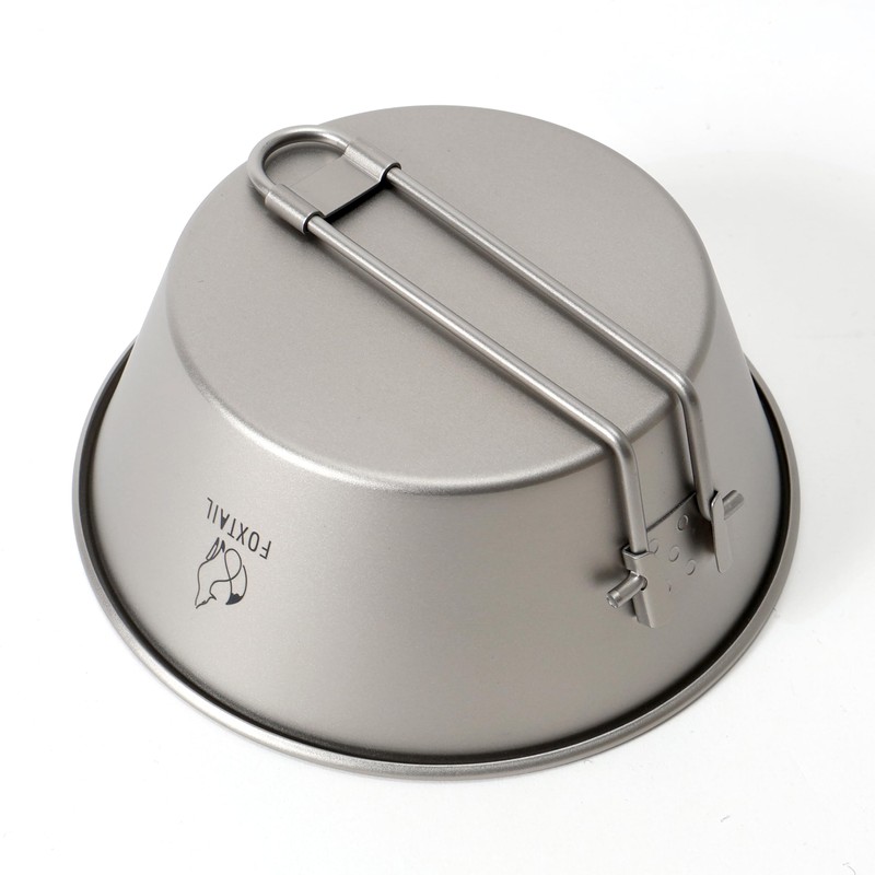 FOXTAIL Pure Titanium, Shell Cup, 15.9 fl oz (450 ml),