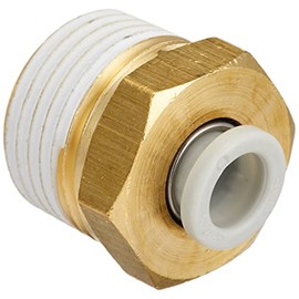 SMC KQ2H06-03AS One-Touch Pipe Fittings, Half Union, Pack of 10