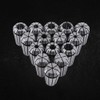 Yosoo 15Pcs Er20 Spring Collet Set for CNC Workholding Engraving