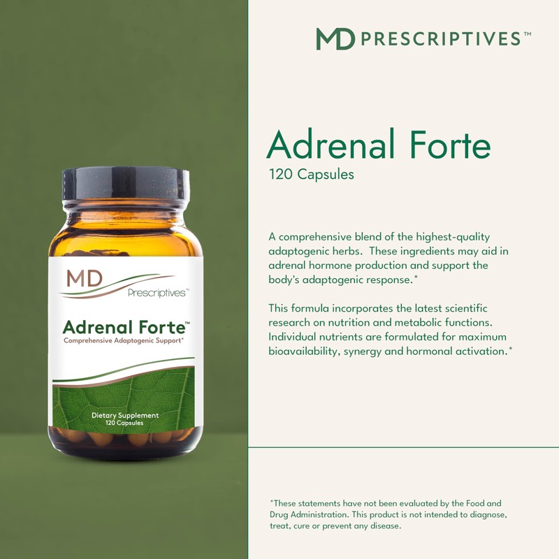 MD Prescriptives - Adrenal Forte - Adrenal Support Supplement* with