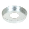 Keystone Mercury ME053936 Tin Sanitary Paper Holder, Galva, Φ4.4 x