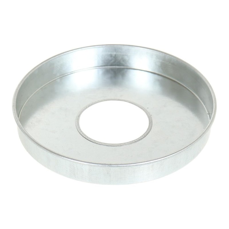 Keystone Mercury ME053936 Tin Sanitary Paper Holder, Galva, Φ4.4 x