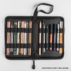 Jackson's : Black Sketching Case : 14x22cm (APX.6x9in)