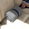 AOTOTON Car Seat Covers 2pcs Grey Waterproof Towel Car Seat
