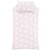 Catherine Lansfield Brushed Cotton Hearts Reversible Junior Duvet Cover Set