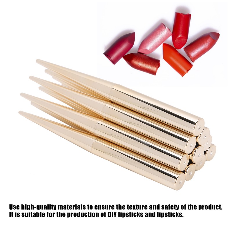 10pcs DIY Empty Lipstick Tube Lip Gloss Bottle Container Handmade