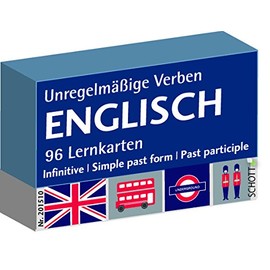 English Irregular Verbs Flashcards – English Vocabulary German