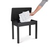 OnStage On-Stage KB8902 Flip Top Keyboard Bench, Black