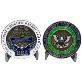 America's Front Line CL-SS CBP Protect the Nation Border Patrol Field Ops AMO BP Operations Challenge