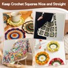 7.9 Inch Blocking Board Crochet Large, Handcrafted Wooden Blocking Board