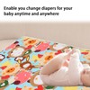 Three Layers Waterproof Diaper Changing Mat Newborn Baby Urine Diaper