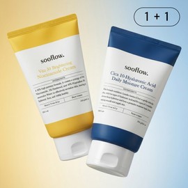 1+1 Vitamin B3 Moisture Moisturizing Nutrition Elasticity Wrinkle Improvement Cream Cica Hyaluronic Acid Niacinamide / 1+1 비타민 b3 수분 보습 영양 탄력 주름 개선 크림 시카 히알루론산 나이아신아마이드