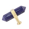 mookaitedecor Set of 2 Lapis Lazuli Double Crystal Points Drawer