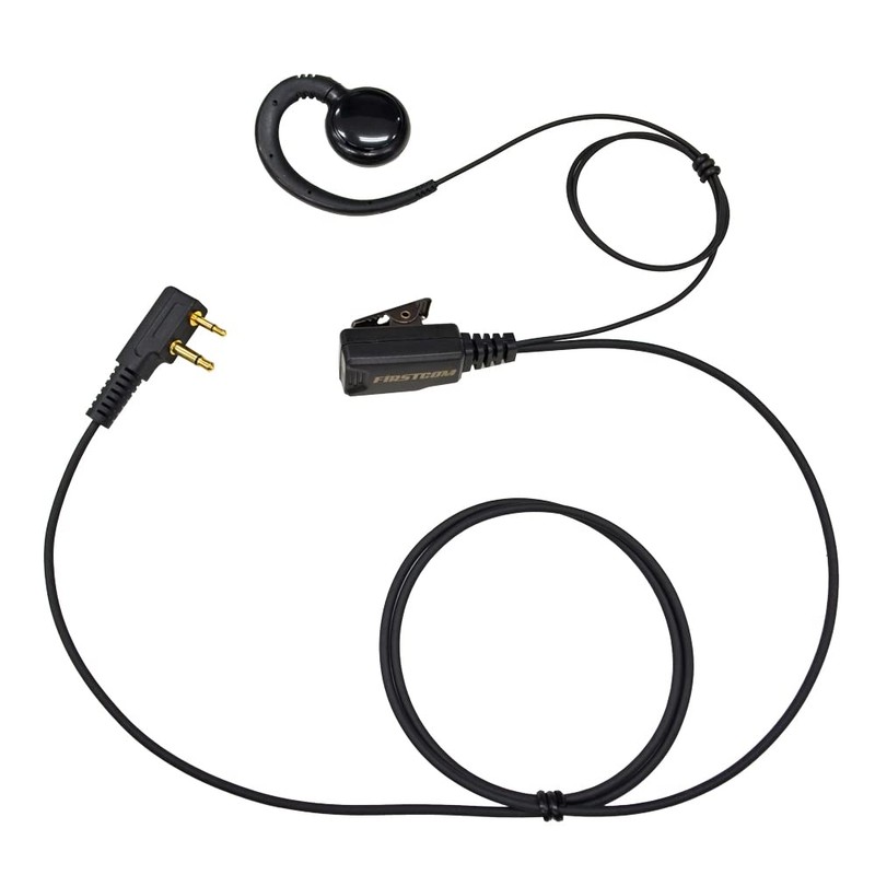 エフアールシー トランシーバー用イヤホン付きクリップマイクロホン（耳かけタイプ）F.R.C イヤホンマイクPROシリーズ FPG-26F