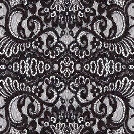 CafePress Modern Girly Vintage Lace Tote Bag Reusable Natural Beige Canvas Shopping Bag