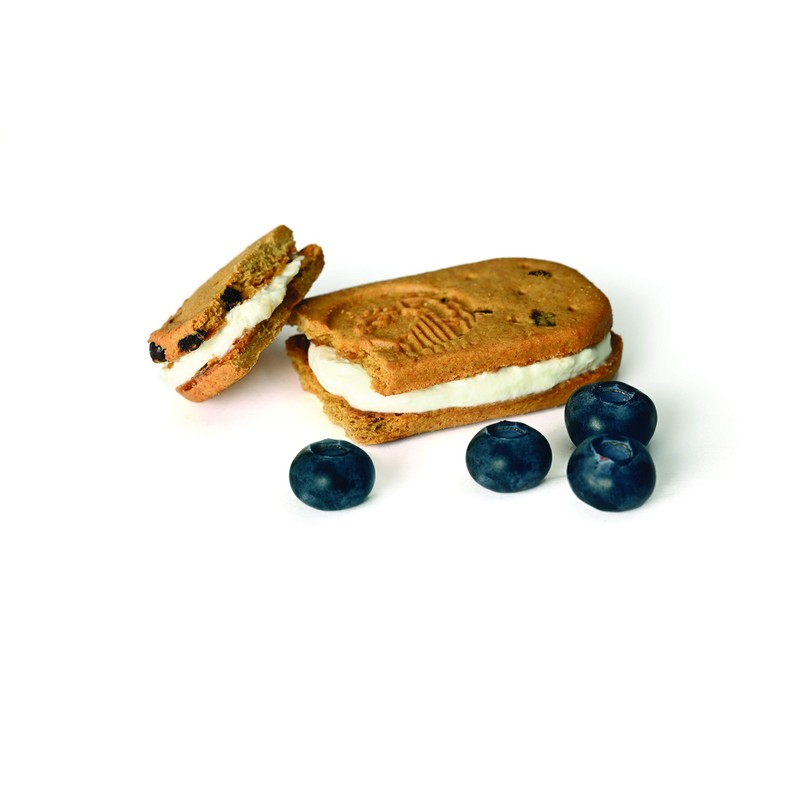 OLYRA Organic Sandwich Biscuits Greek Yogurt & Blueberry-Low Sugar High
