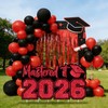 Mastered It 2026 Graduation Yard Sign with Stakes - Black