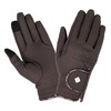 LeMieux Unisex Classic Leather Riding Gloves in Brown - Breathable