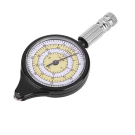 Distance Calculator Mapping Tool, 30 g Rainproof Map Measuring Device, Metal Wheel, Robust, Durable for Cycling, Camping, Hiking