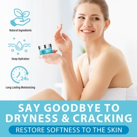 Urea Cream 40 Percent | 40% Urea Cream for Dry Cracked Feet & Hands | with Hyaluronic Acid & Aloe Vera | Deeply Moisturizes | Softens Skin | Removes Calluses | 60 Ml