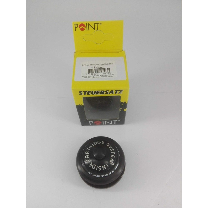 Point Headset Semi-Integrated Loo A-Head 1 1/8, Aluminium, black