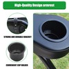 NOKINS Golf Cart Armrest with Cup Holder, No Drilling,Golf Cart