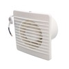 Fdit 4 Inch Wall Mounted Exhaust Fan, ABS Ventilation Fan,