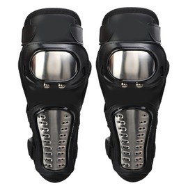 1 Pair Motorcycle Elbow Guards Adjustable 90 Degree Bend Prevent Slipping Riding Elbow Protector for All People